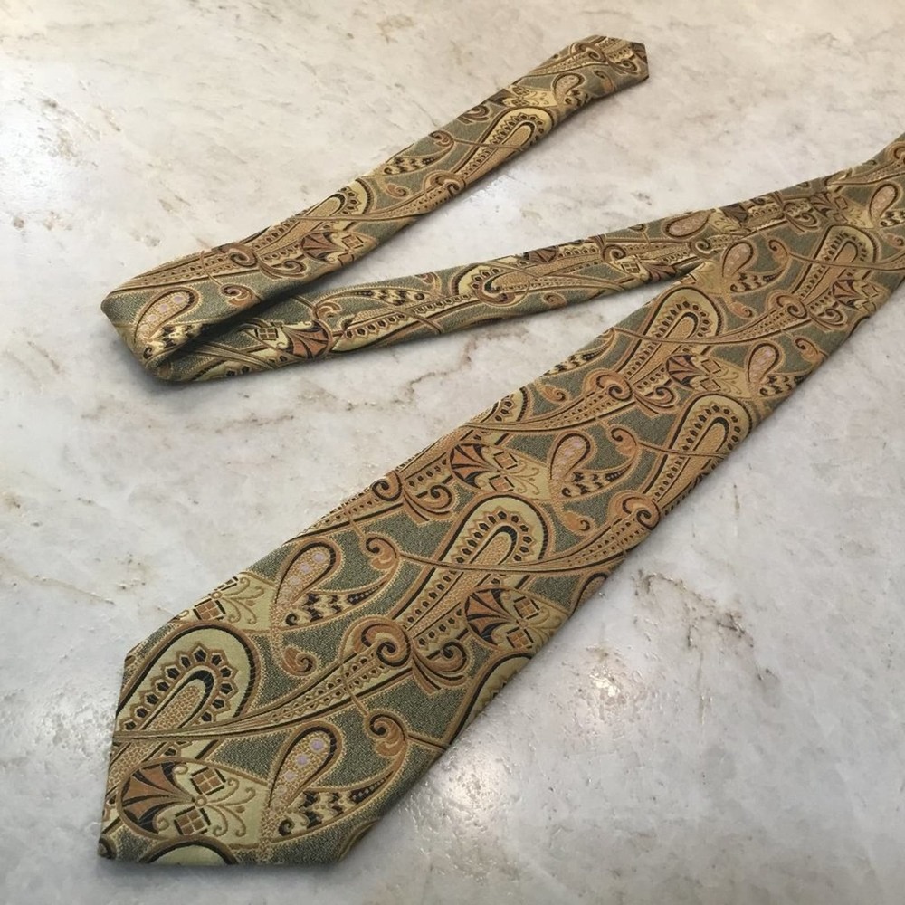 XMI UMBRIA PAISLEY SILK TIE